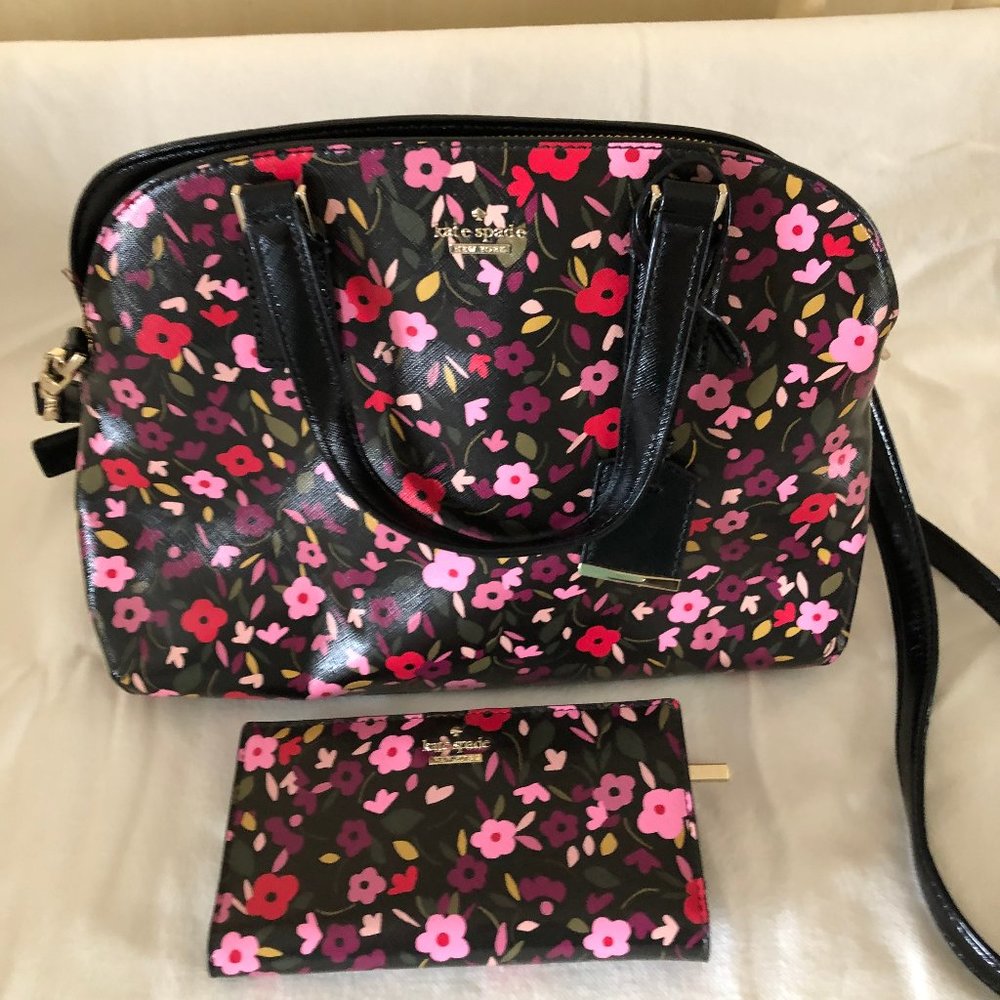 Kate Spade Cameron Boho Floral - Bag and Wallet